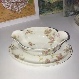 Haviland China gravy boat